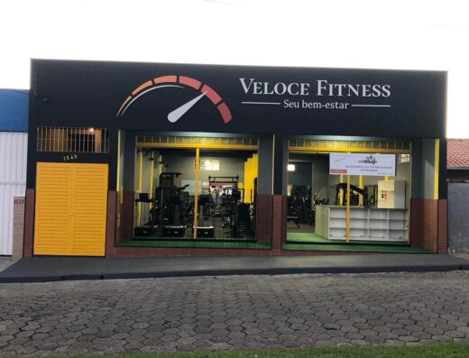 Localização da Veloce Fitness em Avaré/SP