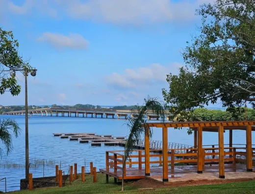 Pier do Camping Municipal de Avaré