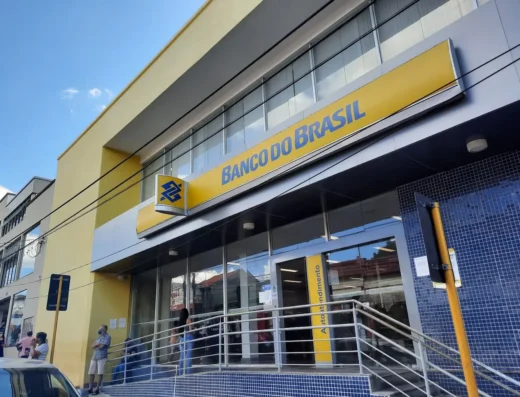 Fachada do Banco do Brasil em Avaré/SP